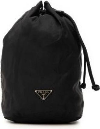 Prada Pre-owned Bucket Pouch - Pre-owned - Mujer - Negro - ONE SIZE