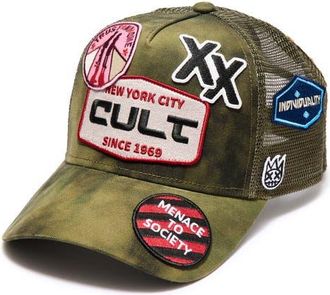 Cult of Individuality Camo Patch Trucker Hat at Nordstrom