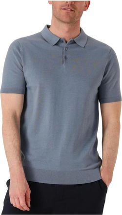 Saint Steve Saint Steve, Tops, Heren, Blauw, XL, Katoen, Chris Polo