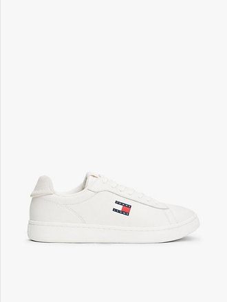 Tommy Hilfiger Archive Court Leather Embossed Trainers