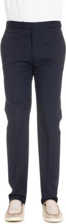 Tagliatore Kostuum Broek - Heren - Nette broeken - Blauw - 2XL - Wol - Broeken