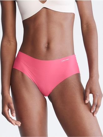 Calvin Klein Womens Invisibles Hipster - Pink - XS