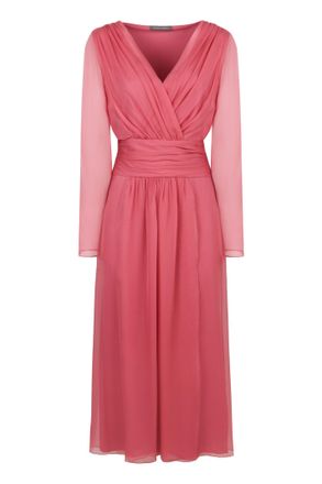 Alberta Ferretti Chiffon Dress