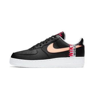 Nike Fitness, Heren, Zwart, 40 EU, Leer, Air Force 1 07 LV8 Worldwide Pack