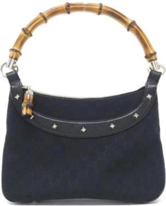 Gucci Pre-owned Borsa a Spalla GG Canvas - - Pre-owned - Donna - Nero - ONE SIZE