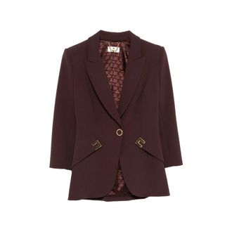 Elisabetta Franchi Crepe Blazer