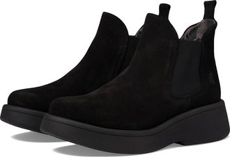 FLY London MULK159FLY Womens Boots Black : EU 39 (US Womens 8-8.5) M, Suede