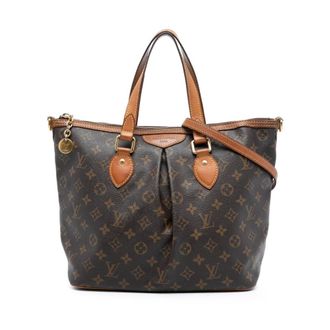 Louis Vuitton Pre-owned Tote Bags, female, Brown, Size: ONE SIZE Pre-owned Printed Coated Canvas Tote