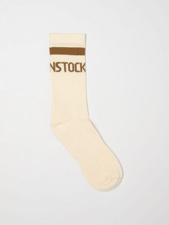 Birkenstock Calze in cotone stretch con logo jacquard