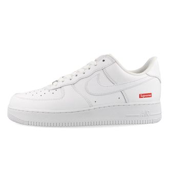 Nike Nike Mens Air Force 1 Low Sneaker, White/White, 9 UK
