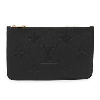 Louis Vuitton Monogram Empreinte Black Noir Monogram Empreinte Pouch (Pre-Owned)
