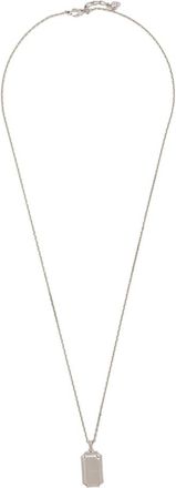 Alexander McQueen Engraved Logo Necklace