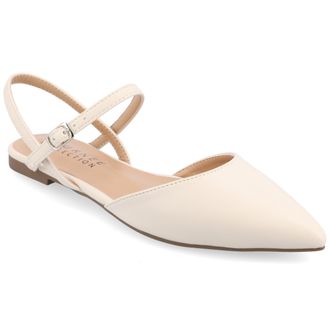 Journee Collection Women & apos;s SuperNatural Shades Martine Medium and Wide Width Flats