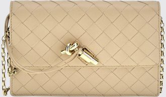 Bottega Veneta Mini borsa Andiamo in pelle di agnello Intrecciato con tracolla a catena