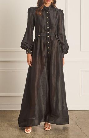 Aqua Blu Australia Sparrow Tiana Dress in Black at Nordstrom, Size Medium