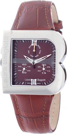 Laura Biagiotti Leather Dress Womens Watch