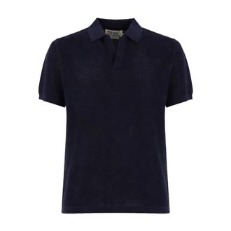 MC2 Saint Barth Polo Shirts, male, Blue, Size: XL Polo