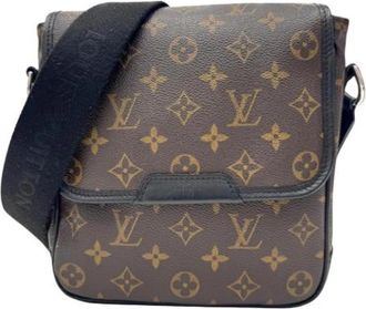 Louis Vuitton Pre-owned Monogram Vintage Shoulder Bag - Dames - Vintage Schoudertas - Bruin - ONE Size - Vintage