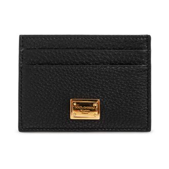 Dolce & Gabbana Accessoires, Dames, Zwart, ONE Size, Wallets & Cardholders