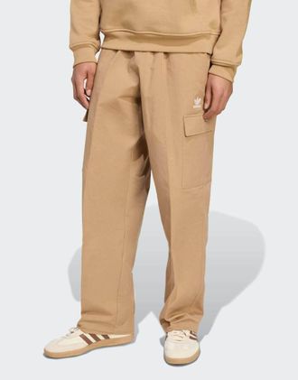 adidas Originals Trefoil Essentials - Pantaloni beige-Neutro