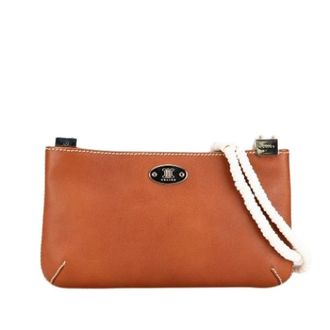 Celine Pre-owned Clutches, female, Brown, Size: ONE SIZE Pre-owned Vintage Shoulder Bag