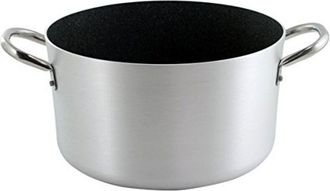 Ballarini Casseruola Media In Alluminio Con Maniglie In Acciaio Inox, Spessore 3 Mm - Diametro Cm 32 - Altezza Cm 18,5