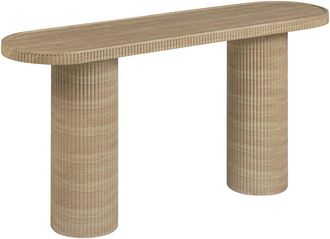 TOV Furniture Tov Furniture Darcy Concrete Indoor / Outdoor Console Table