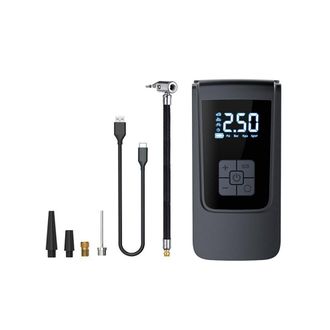 OEM Compresor De Aire Con Pantalla Digital, Inflador De Neum&aacute;ticos Inal&aacute;mbrico Para Coche Y Bicicleta, Bomba De Aire Port&aacute;til, Bomba De Inflado
