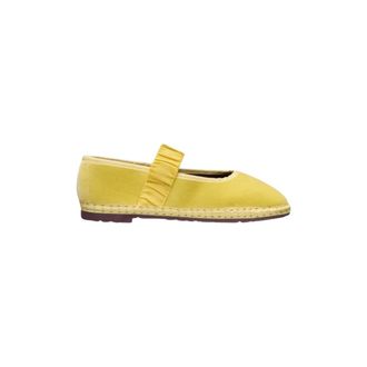 Flabelus Ballerinas, female, Yellow, Size: 10 US Mafalda Ballerina