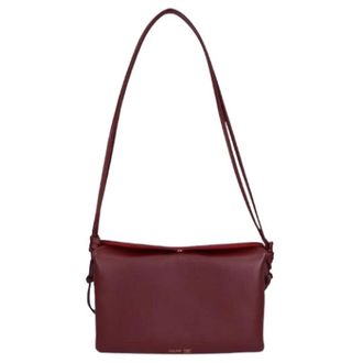 Celine Pre-owned Cross Body Bags, female, Red, Size: ONE SIZE Pre-owned Vintage Shoulder Bag
