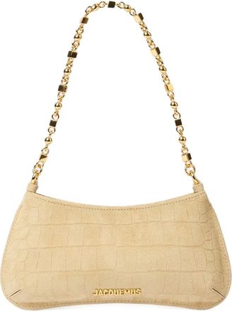 Jacquemus Borsa a spalla Le Bisou Chaine - Toni neutri