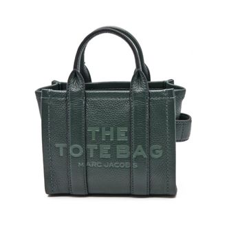 Marc Jacobs Tote Bags, female, Green, Size: ONE SIZE The Leather Crossbody Tote