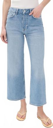 Rails Getty Crop Jeans W/ Whip Stitch In Harbor
