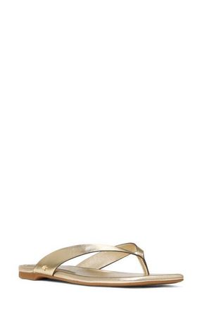 Kate Spade New York sandie flip flop in Pale Gold at Nordstrom, Size 6.5