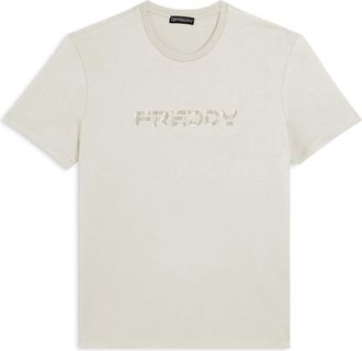 Freddy T-shirt con logo sfumato stampato al centro