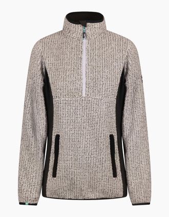 Trespass Womens Trespass Womens/Ladies Lia Half Zip Fleece Top - Grey - Size: 18/20