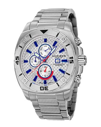 Akribos XXIV Akribos Xxiv Mens Stainless Steel Watch