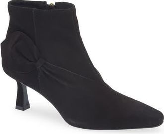 Koko + Palenki Yael Bootie in Black Suede at Nordstrom, Size 8.5