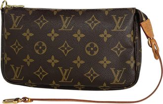 Louis Vuitton Monogram Brown Monogram Pochette (Pre-Owned)