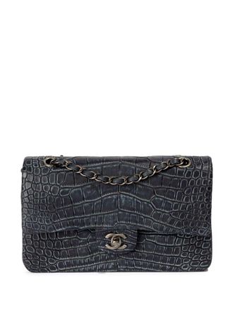 Chanel small Double Flap shoulder bag - women - Leather - One Size - Blue