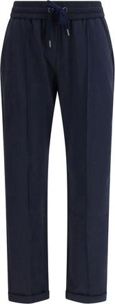 Brunello Cucinelli Donna, Pantaloni, Blu, L, new