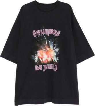 Juun.J graphic-print T-shirt - Blue