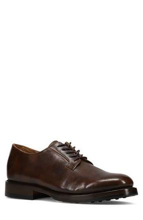 Frye Dylan Plain Toe Oxford in Whiskey at Nordstrom Rack, Size 10.5