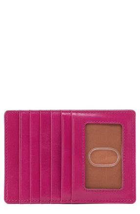 Hobo Euro Slide Credit Card Case Holder in Cactus Flower at Nordstrom