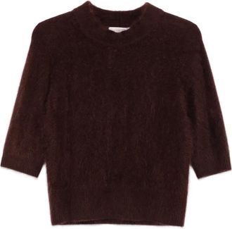 Dorothee Schumacher Maglione Fluffy Statement - Marrone