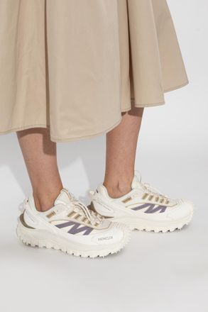 Moncler Trailgrip Sports Shoes, Womens, Cream