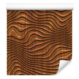 OEM Carta Da Parati 3d Effetto Legno Per Soggiorno E Camera Da Letto, 50x1000 Cm