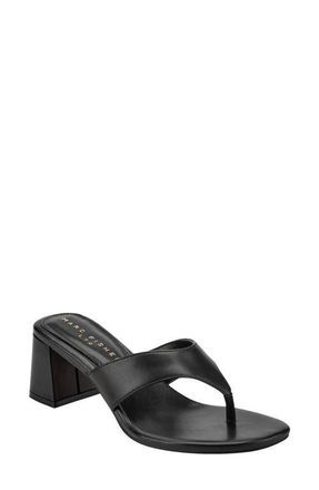 Marc Fisher Arcee Sandal in Black at Nordstrom, Size 7.5