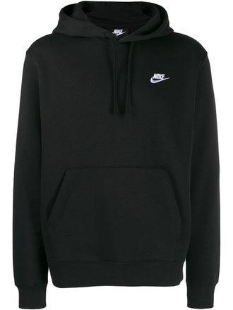 Nike Hoodie met geborduurd logo - Zwart