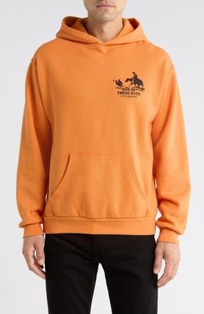 One Of These Days Roundup Fleece Graphic Hoodie in Orange at Nordstrom Rack, Size X-Large
